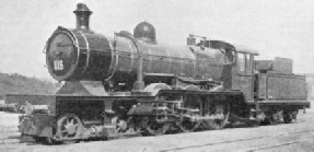 AN EXPRESS PASSENGER LOCOMOTIVE of the Belgian National Railways