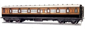 London & South Western Railway composite corridor carriage no. 859