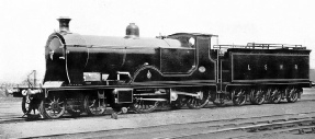 Express passenger locomotive no 720 London & South Western Railway