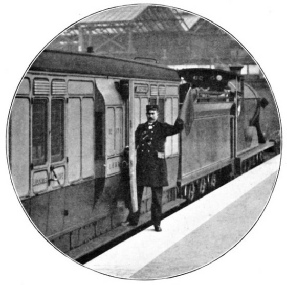 A guard of the London & South Western Railway