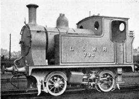 Locomotive No 736 London & South Western Railway