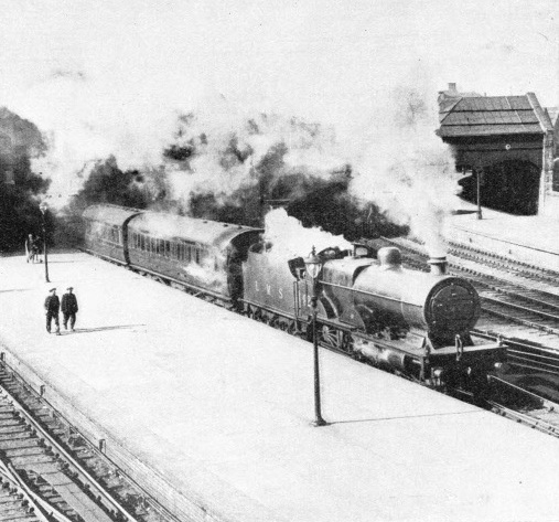 Steaming south from Perth Station