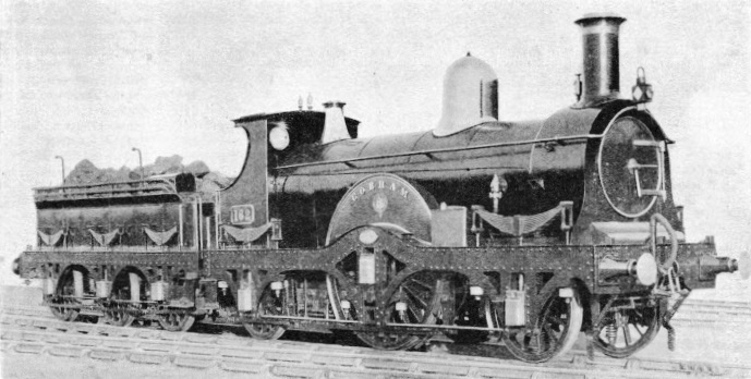 The "Cobham", a GWR 2-2-2