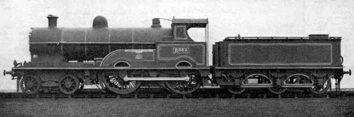 George the Fifth, a 4-4-0 locomotive of the LMS