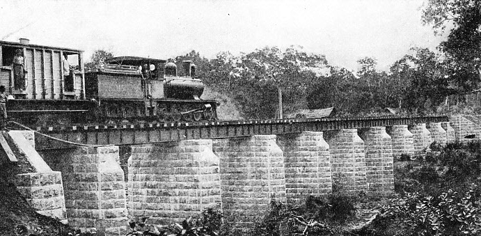Kala Oya Bridge, a substantial structure on the line to Trincomalee and Batticaloa