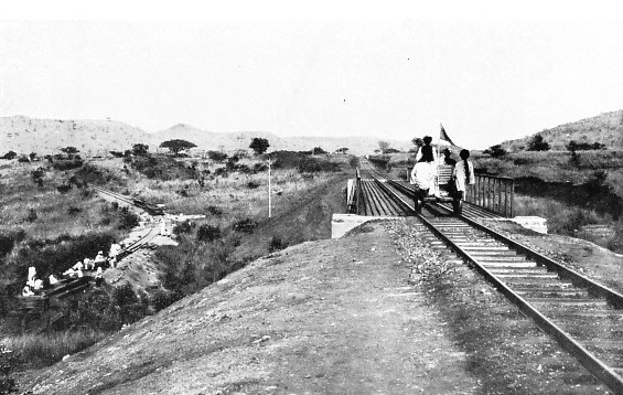 A BIG LOOP ON THE UGANDA RAILWAY TO OVERCOME A SUDDEN STEEP ASCENT