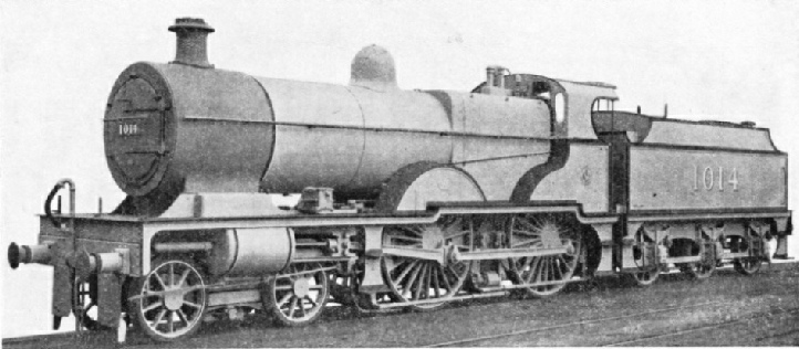 4-4-0 compound express engine designed by R M Deeley