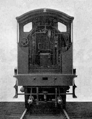 The Cab of the George the Fifth loco