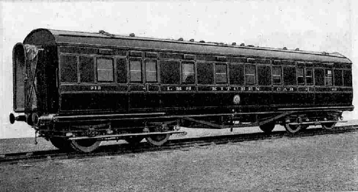 Exterior view of LMS Kitchen Car.