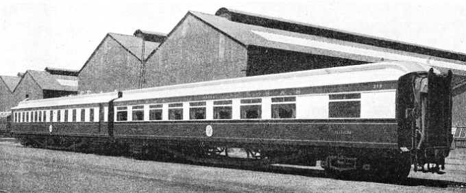 THE NEW TWIN DINING-CAR “PROTEA” built for the South African Railways