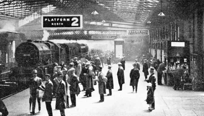 CREWE STATION is the first stop on the journey of the “Ulster Express”