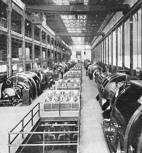 A general view of the Generator Room at Lots Road Power Station