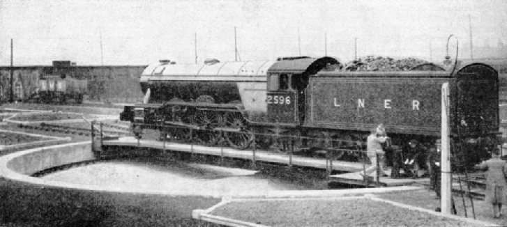 A turntable at York