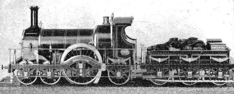 "EMPEROR", a Great Western broad gauge locomotive built in 1880