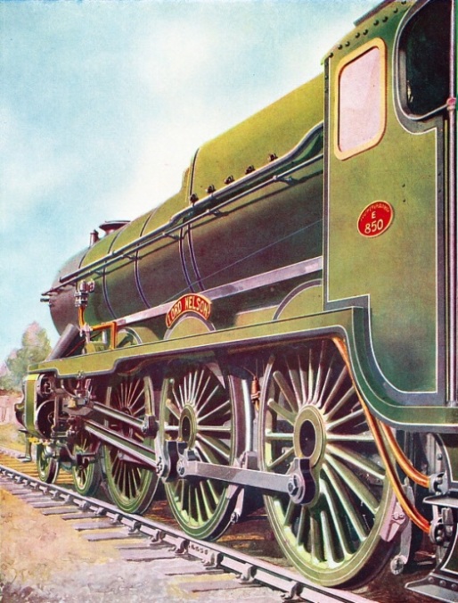 “LORD NELSON”, one of the most powerful locomotives owned by the Southern Railway