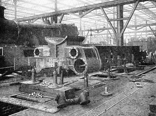 BUILDING AN ENGINE AT SWINDON WORKS