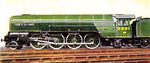 Cock o’ the North is the first eight-coupled locomotive built for express passenger service in Great Britain