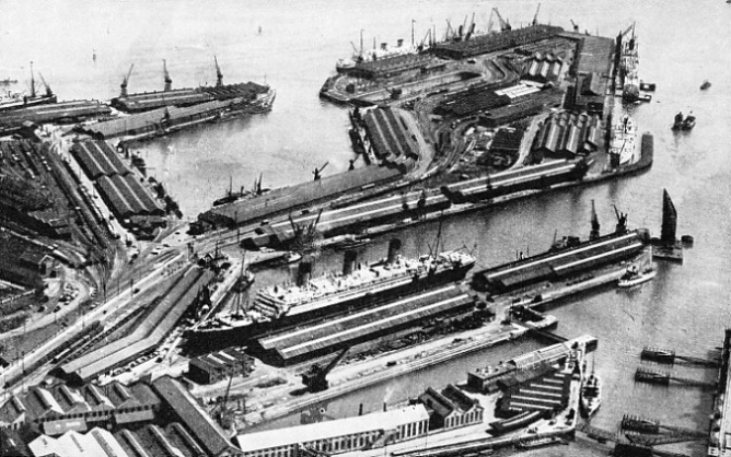 the Southern Railway’s docks at Southampton