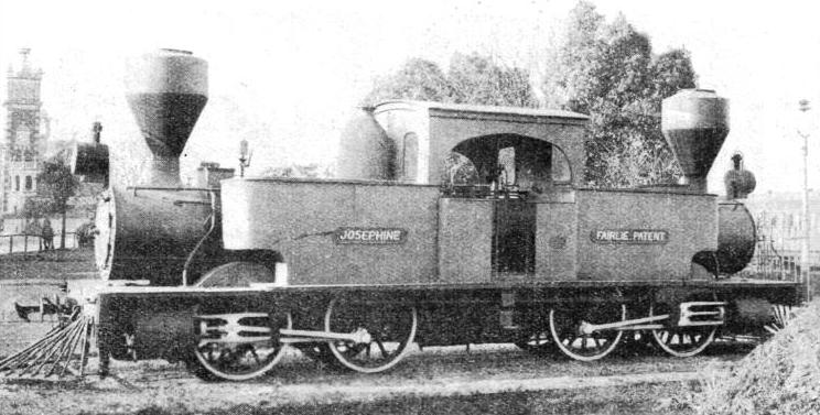 A Fairlie articulated engine used on the New Zealand Government Railways