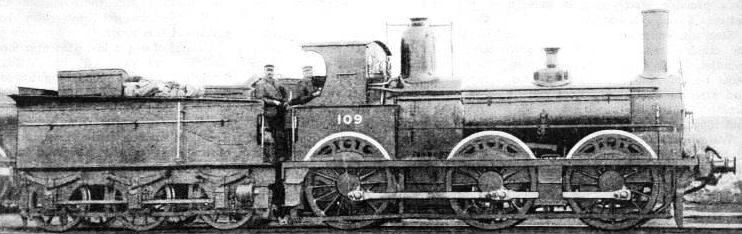 A London and South Western Railway locomotive built in 1869