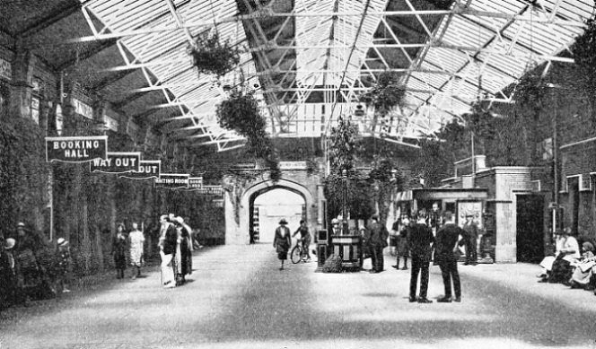 THE PROMENADE STATION at Morecambe, Lancs