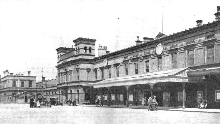 CHESTER STATION, on the route of the “Irish Mail” from London to Holyhead