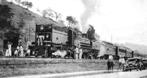 A “BEYER-GARRATT” LOCOMOTIVE built for the Leopoldina Railway