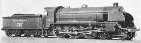"Sir Menadeuke", a "King Arthur" class locomotive