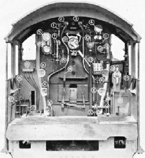 LOCOMOTIVE CAB FITTINGS