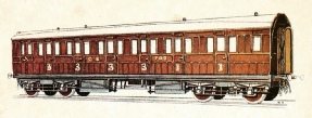 GREAT EASTERN RAILWAY COMPOSITE CARRIAGE, No. 702