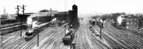 Parallel tracks, south of London Bridge, Southern Railway