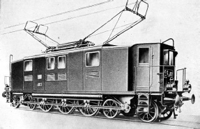 ELECTRIC LOCOMOTIVE of the Italian Stae Railways ELECTRIC LOCOMOTIVE of the Italian Stae Railways