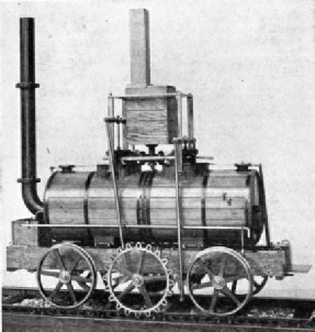 BLENKINSOP’S LOCOMOTIVE was built in 1812