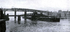 The High Level Bridge at Newcastle