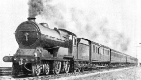 An Edinburgh-Glasgow express on the LNER