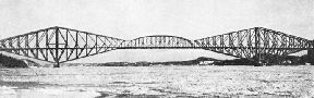 The Quebec bridge at Montreal