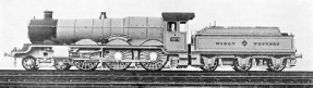 HE “CAERPHILLY CASTLE”, THE MOST POWERFUL EXPRESS PASSENGER LOCOMOTIVE IN GREAT BRITAIN, 1923