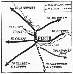 The railway importance of Perth Station
