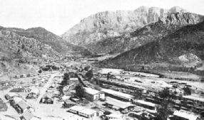 THE WORKSHOPS AT BELEMEDIK erected for the building of the Baghdad Railway