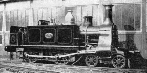 A 4-4-0 Tank Engine designed by William Adams for the North London Railway and built in 1868