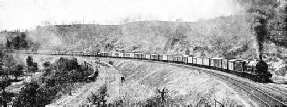 1250-TON INDIAN GOODS TRAIN CLIMBING THE GHAUTS, G.I.P. RAILWAY