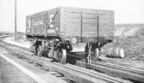 THE RETARDERS or rail brakes in the down yard at Whitemoor