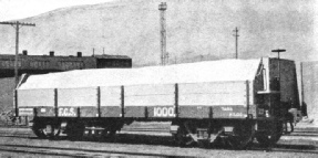 STANDARD FLAT WAGON used in Chile for carrying nitrate