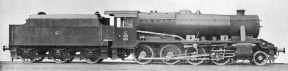 Stanier 8F 2-8-0s were extensively used by the  War Department for military service overseas