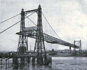 Transporter Bridge across the Manchester Ship Canal