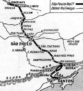 The Sao Paulo Railway