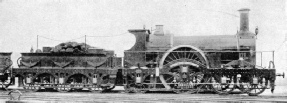 "Rover", a GWR 4-2-2 broad gauge engine
