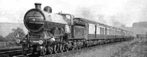 The "Queen of Scots" Pullman express near Grantham