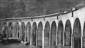 GLENFINNAN VIADUCT, in the Highlands