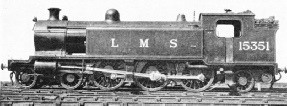 Superheated LMS tank locomotive, formerly owned by the Caledonian Railway